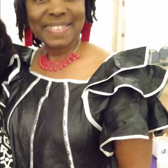 3 pcs. African ruffled sleeve - Picture 6 of 8